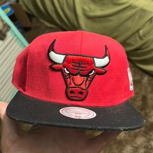 3/25$ Mitchell & Ness Chicago Bulls Flatbill